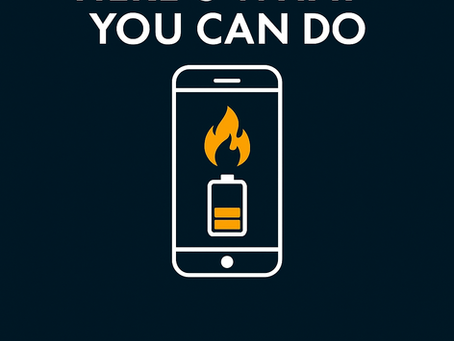 🔋 Phone Running Hot or Dying Fast? Here’s What You Can Do