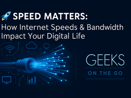 🚀 Speed Matters: How Internet Speeds & Bandwidth Impact Your Digital Life
