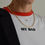 Thumbnail: Black & White Speculum Diamonds Necklace