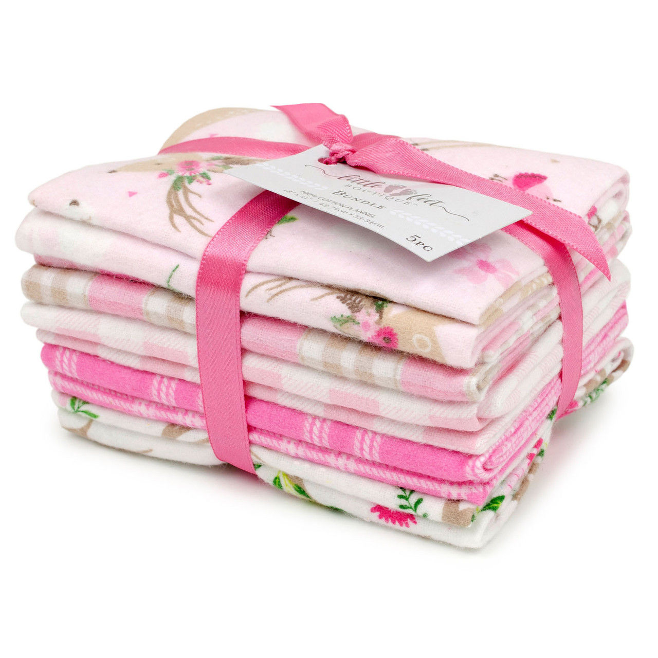 Wild & Free Flannel Fat Quarter Bundle (5pcs)