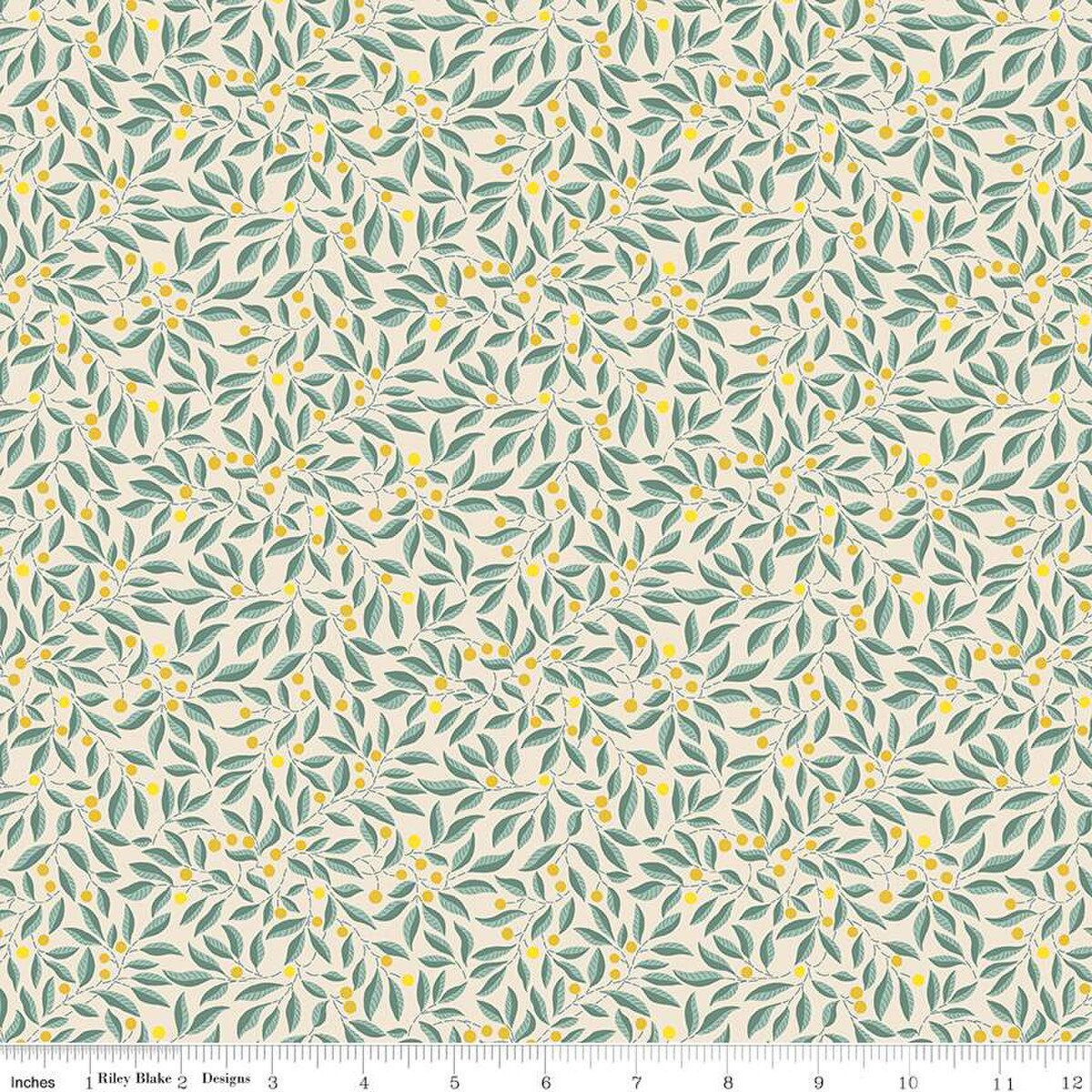 Craft Garden Willow Stitch C by Liberty Fabrics - 01667455C