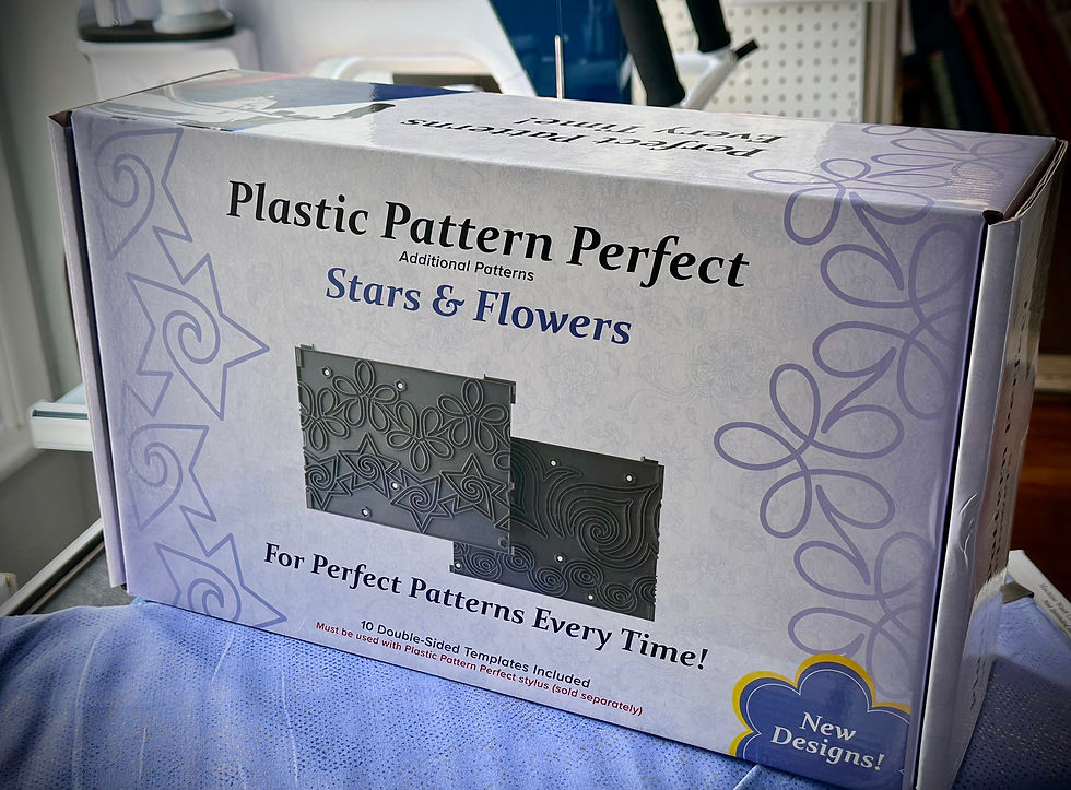 Thumbnail: Plastic Pattern Perfect Stars & Flowers from Grace Company
