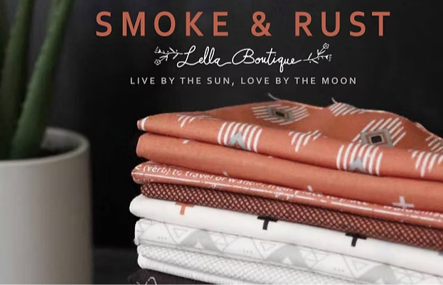 Smoke & Rust Moda Lella Boutique Charm Pack SKU: 5130PP