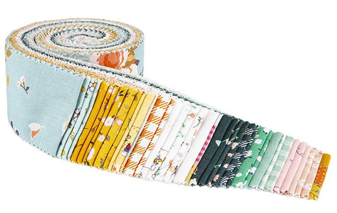 Thumbnail: Hidden Cottage 2.5" Strips 40pcs  RP-10760-40 Fabric by Riley Blake