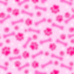 Paws and Bones Pink DATDX-4363-4C-8