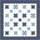 Thumbnail: Baby Stars Quilt Kit 53" x 53" Fabric by American Jane for Moda