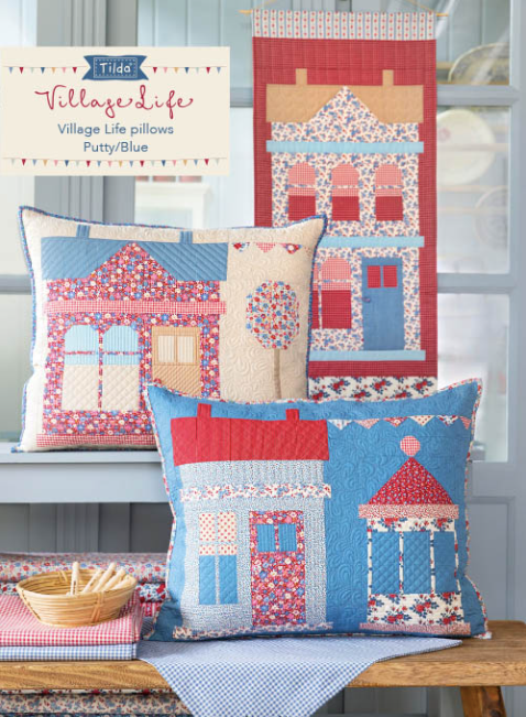 Tilda's 2026 Village Life Pillows Pattern FREE Download Link