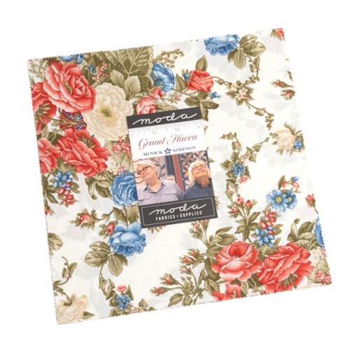 Thumbnail: Grand Haven Layer Cake 14980LC Minick & Simpson - Moda Fabrics10" Square