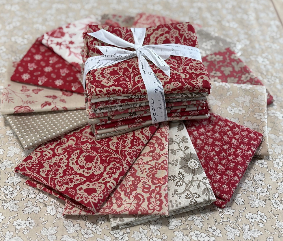Rouenneries Trois French General Half Yard Bundle - 13 half yards