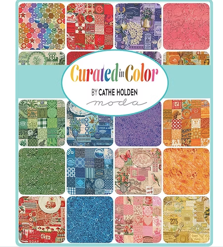 Curated in Color Charm Pack 7460PP by Cathe Holden for Moda