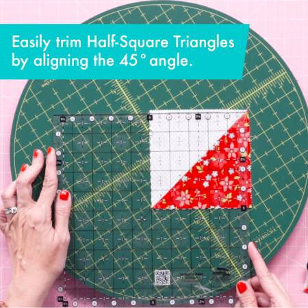 Thumbnail: easy trim 1/2 squared triangles