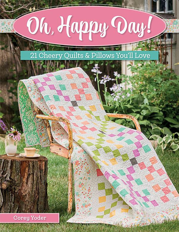 Oh, Happy Day! B1589 Martingale Pattern Book