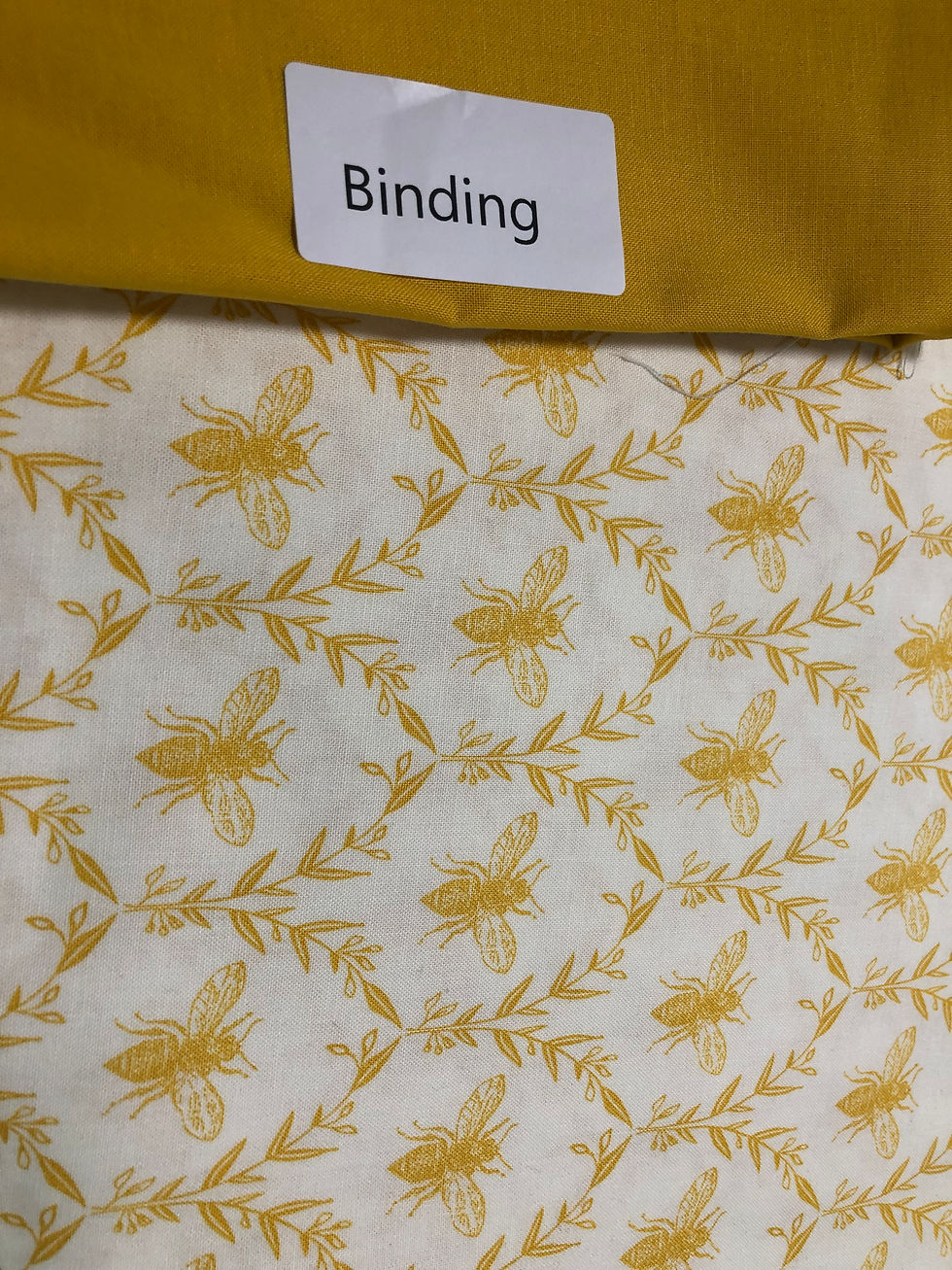 Thumbnail: Buzzing Around Town 68"x68" Quilt Kit Fabric by Riley Blake
