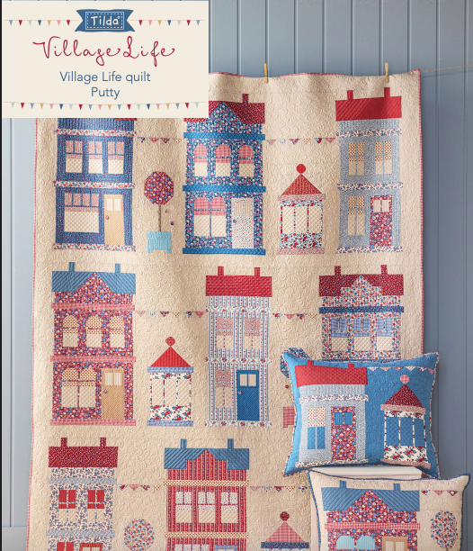 Tilda's 2026 Village Life Quilt Pattern FREE Download Link