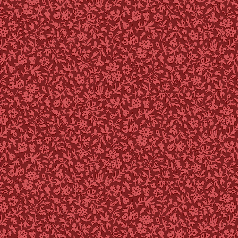 Tilda's Merry Little Christmas Blenders - Eve Burgundy - TIL110140- Tilda Fabric
