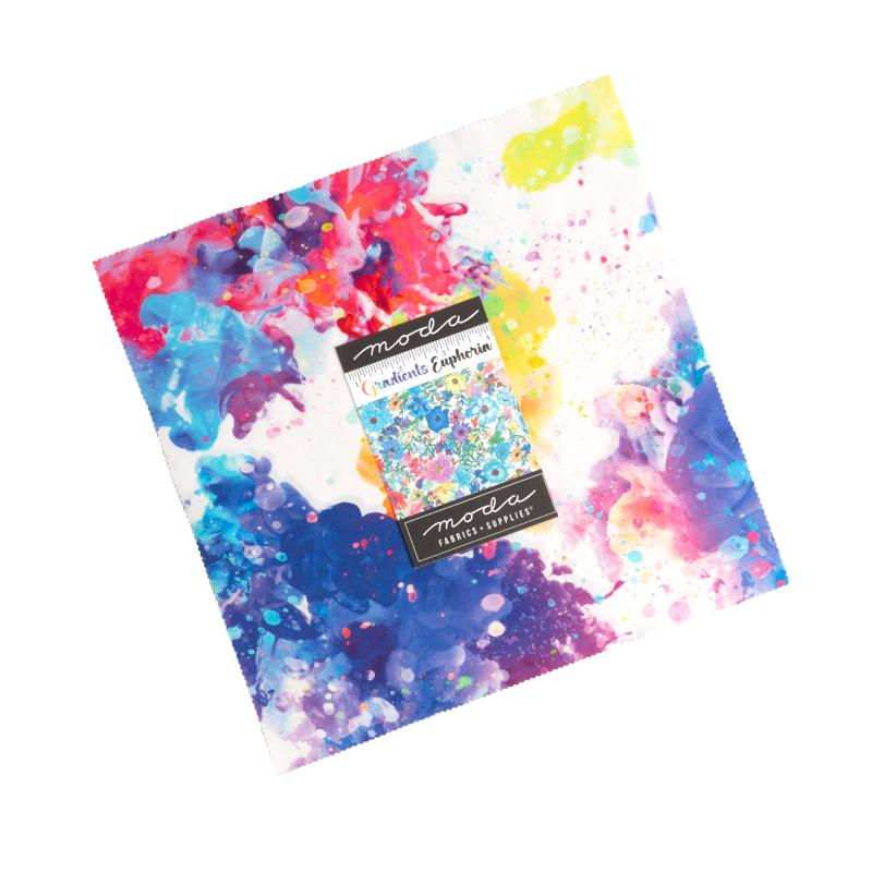 Gradients Euphoria Layer Cake 33820LC 11 Fabric by Moda
