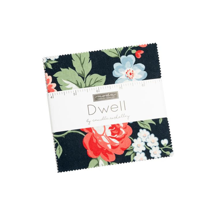 Dwell Charm Pack by Camille Roshelley from Moda Fabrics -42 - 5x5's
