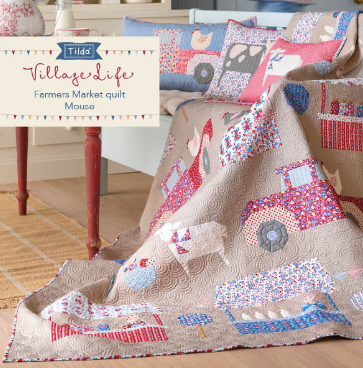Tilda's 2026 Farmer's Market Mouse Quilt Pattern Download Link