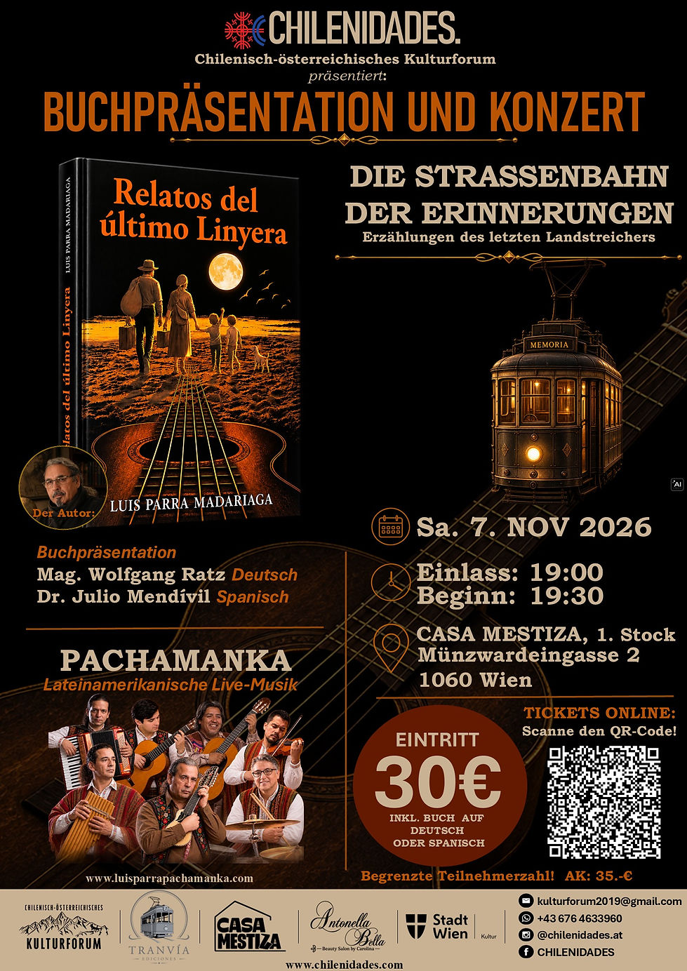 Buchpräsentation und Konzert