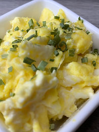 Goat Cheese Scrambled Eggs