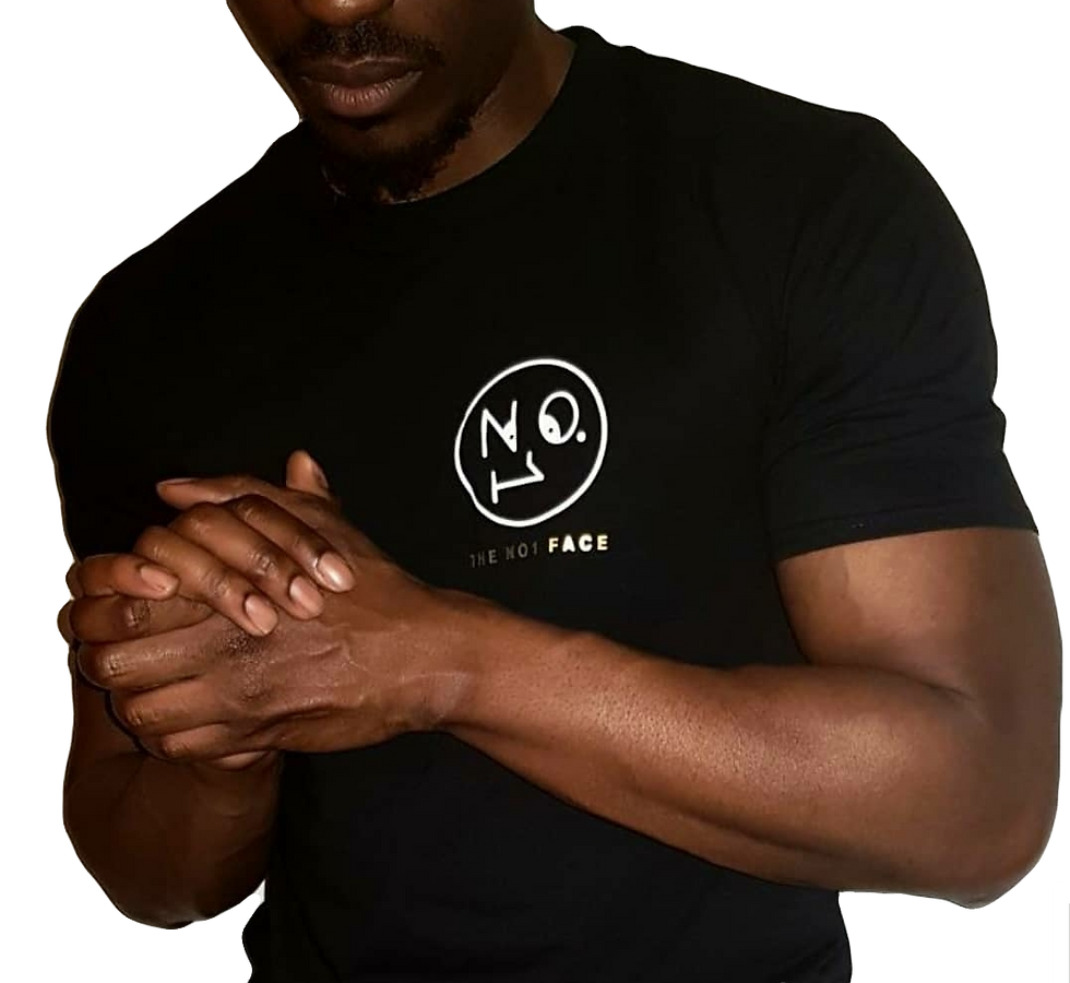 Thumbnail: THE NO1 FACE logo T Shirt - Black