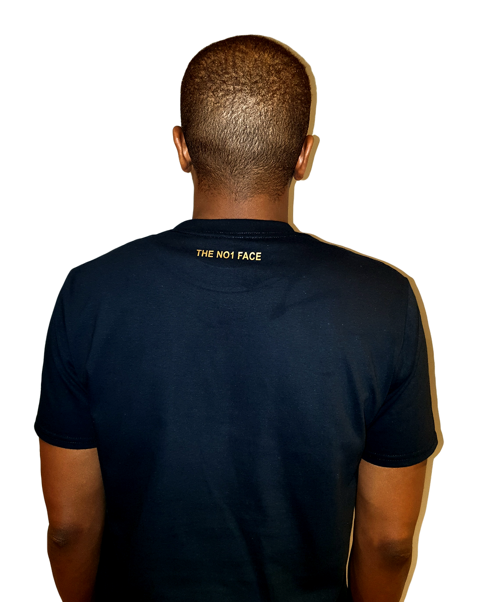 Thumbnail: No.1 Cares small logo black T Shirt