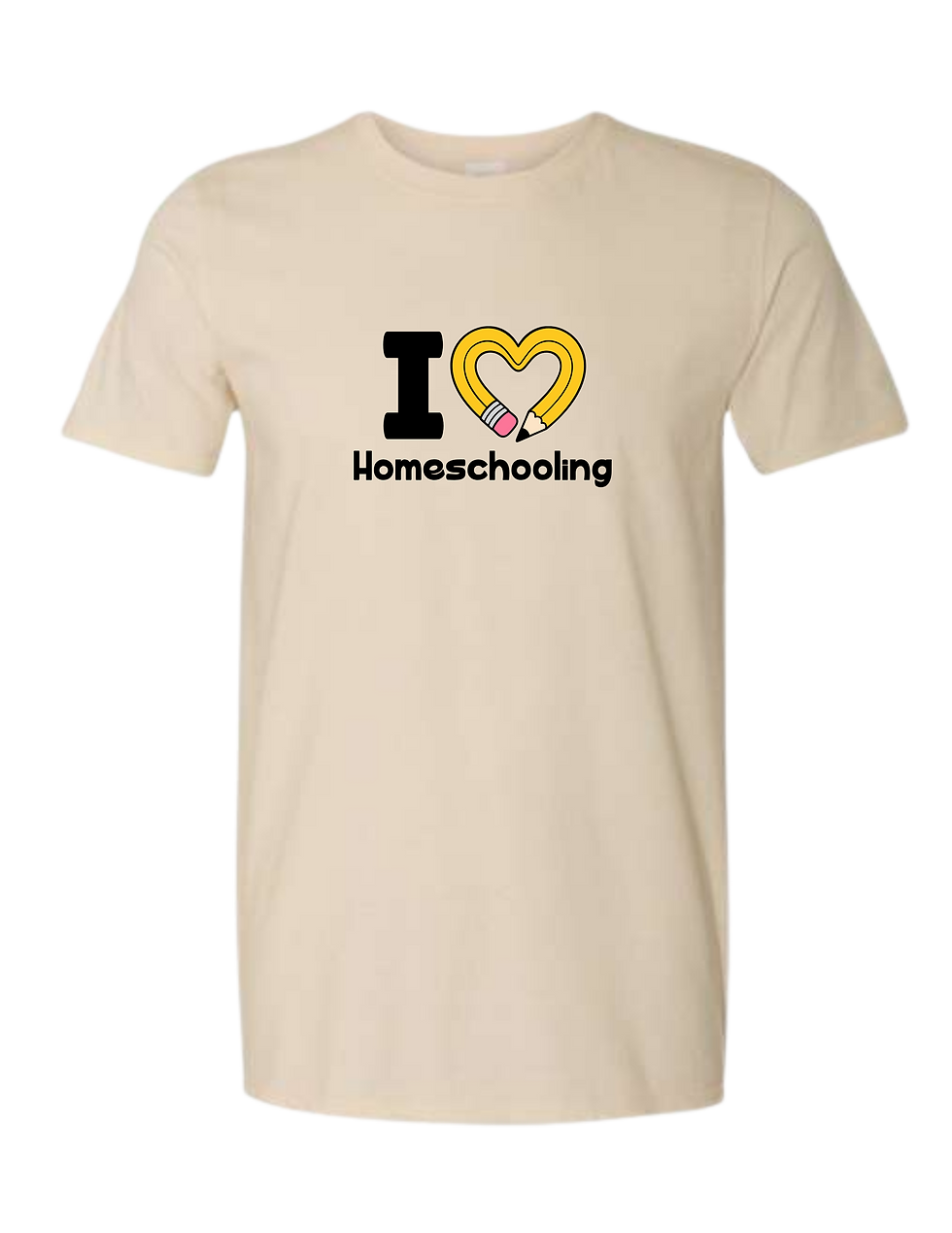 Thumbnail: I love homeschooling pencil