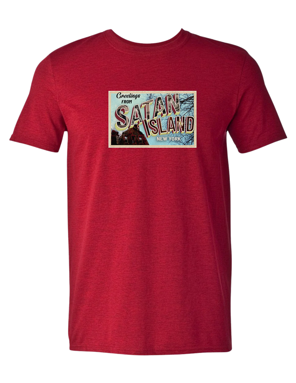 Thumbnail: Satan Island Postcard/Truth t-shirt