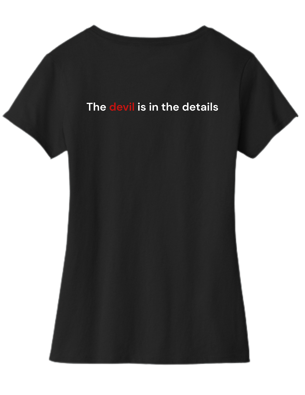 Thumbnail: Satan Island v-neck Devil back