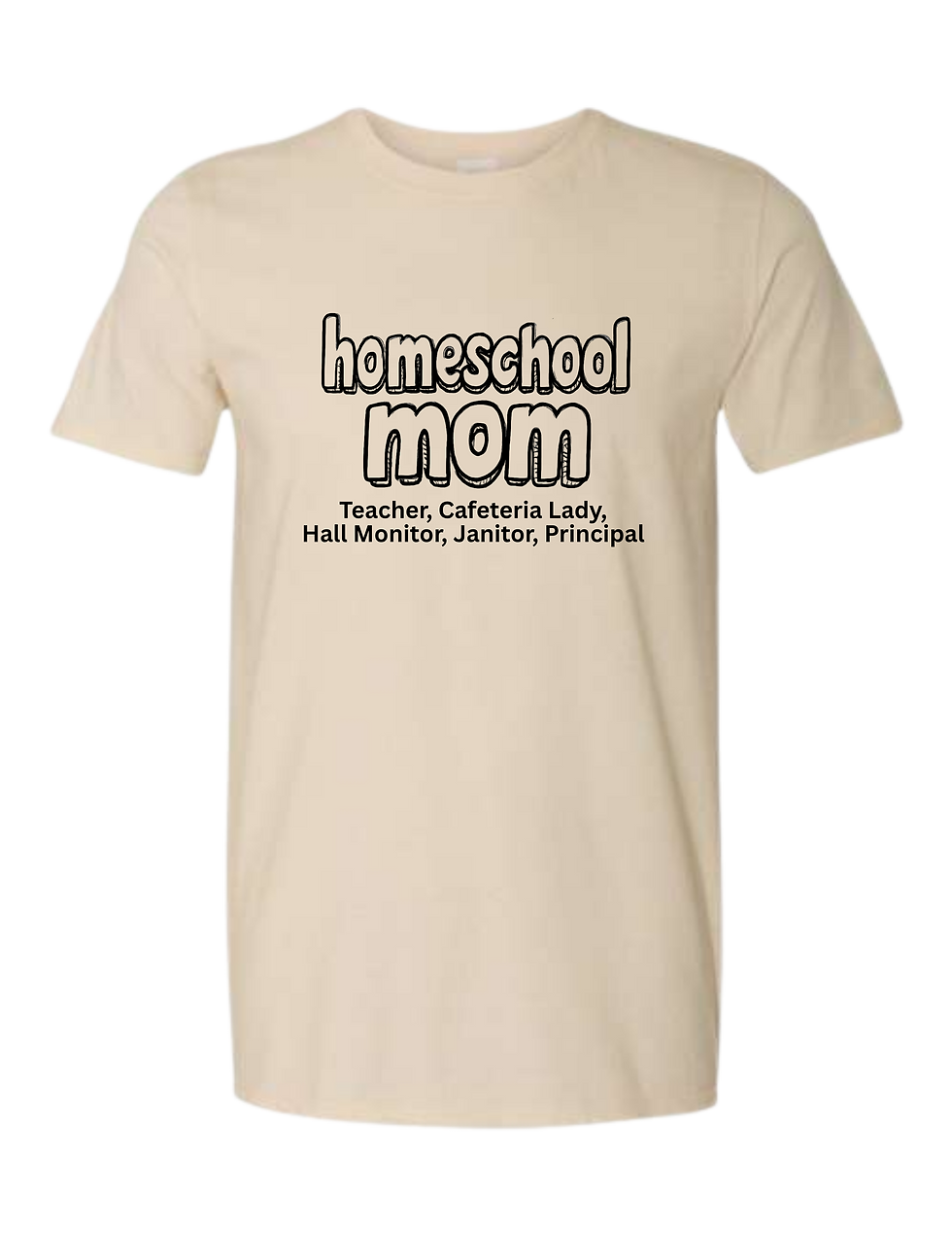 Thumbnail: Homeschool Mom description t-shirt