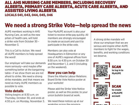 T- 2 days from Oct 30-Nov 3. Spread the news and help those who don't already have an myAUPE account!