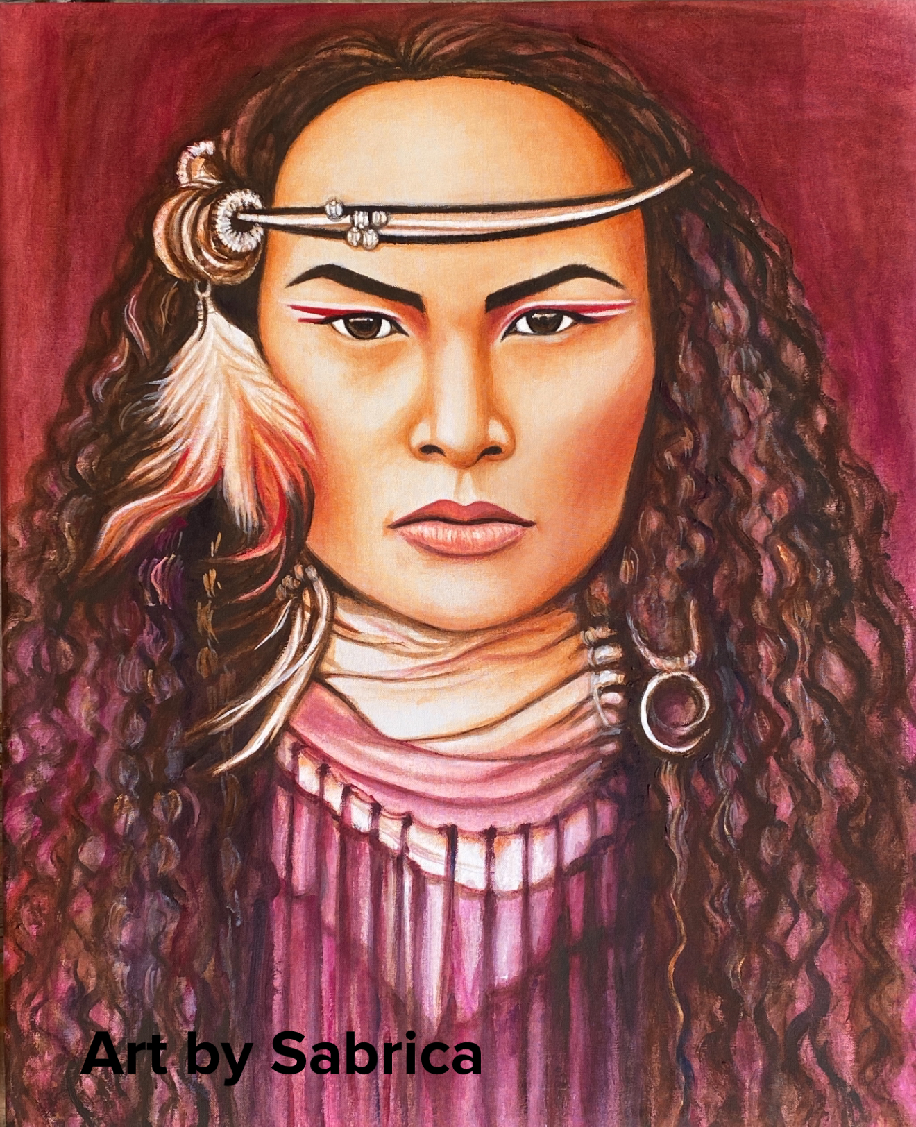 Fierce 25"x30" $450 for prints only