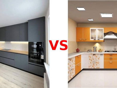 L-Shaped vs. U-Shaped Modular Kitchens in Kanpur