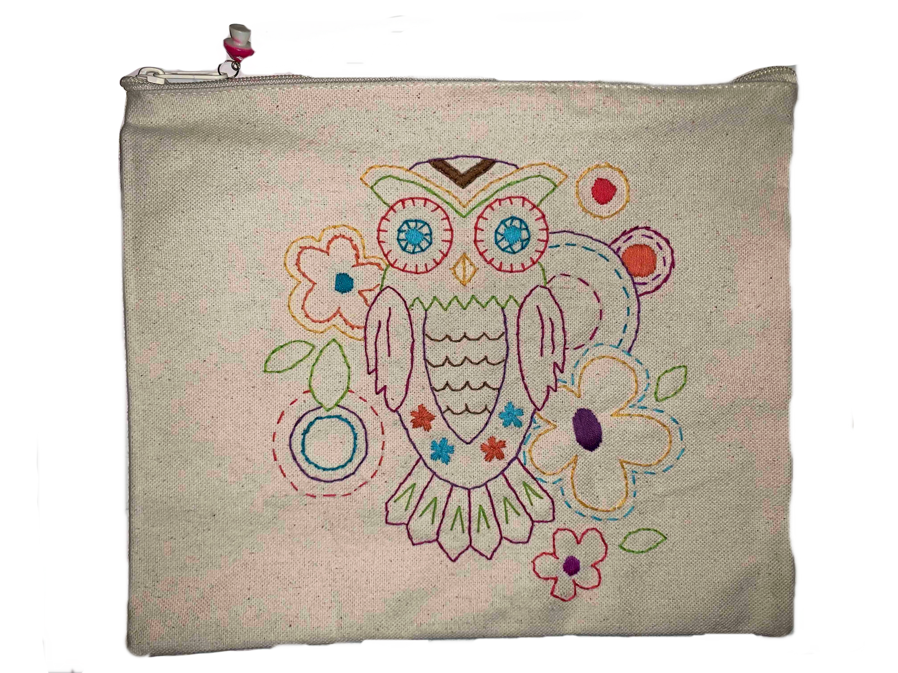Embroidered Canvas Bag (Large)