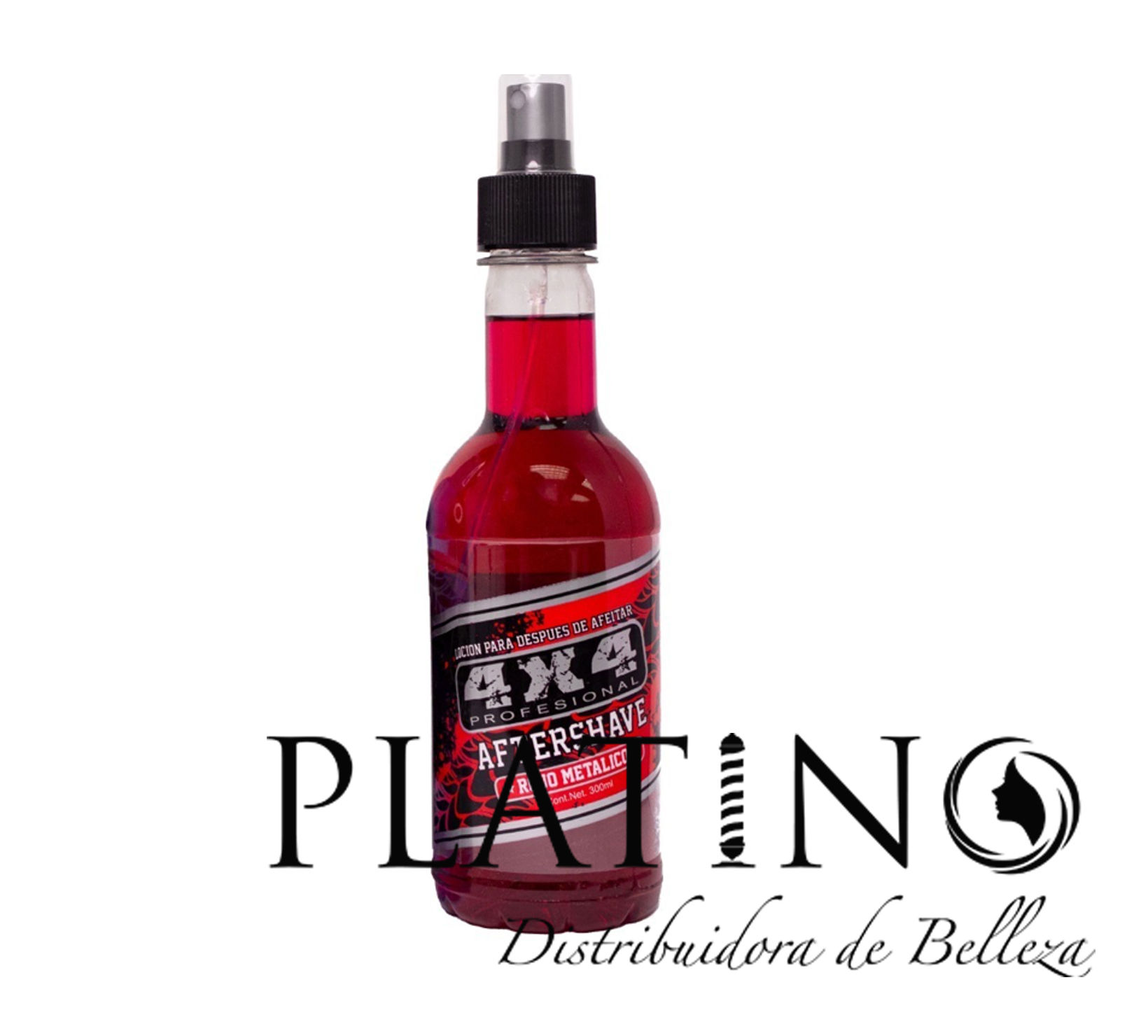 AFTER SHAVE ROJO METÁLICO 4X4