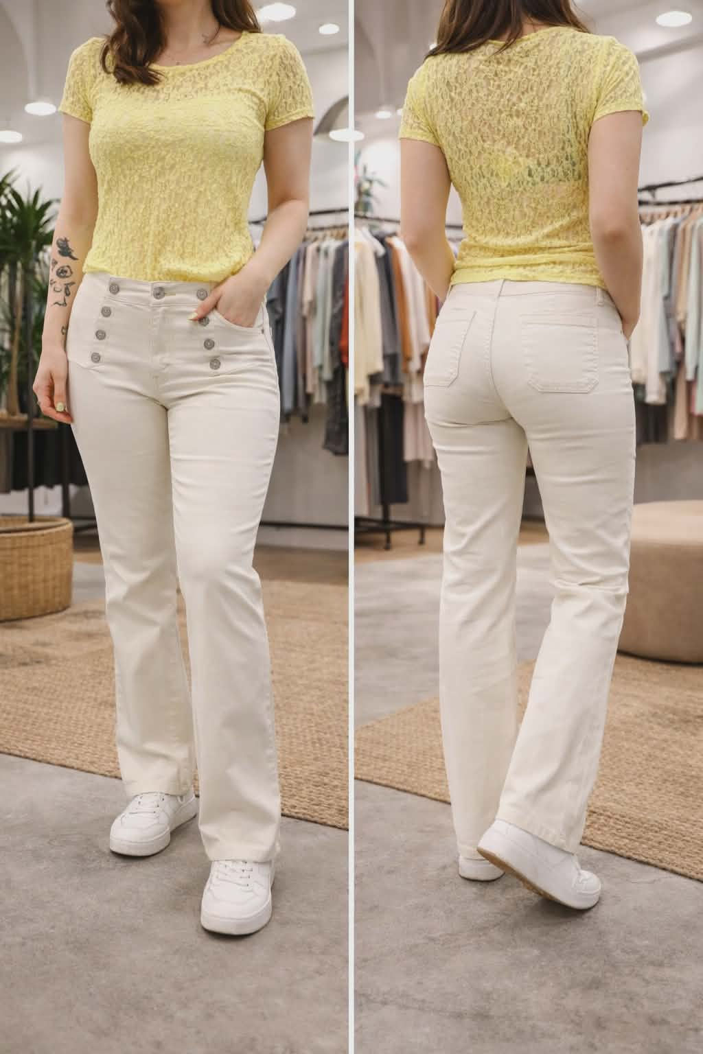 Jeans beige