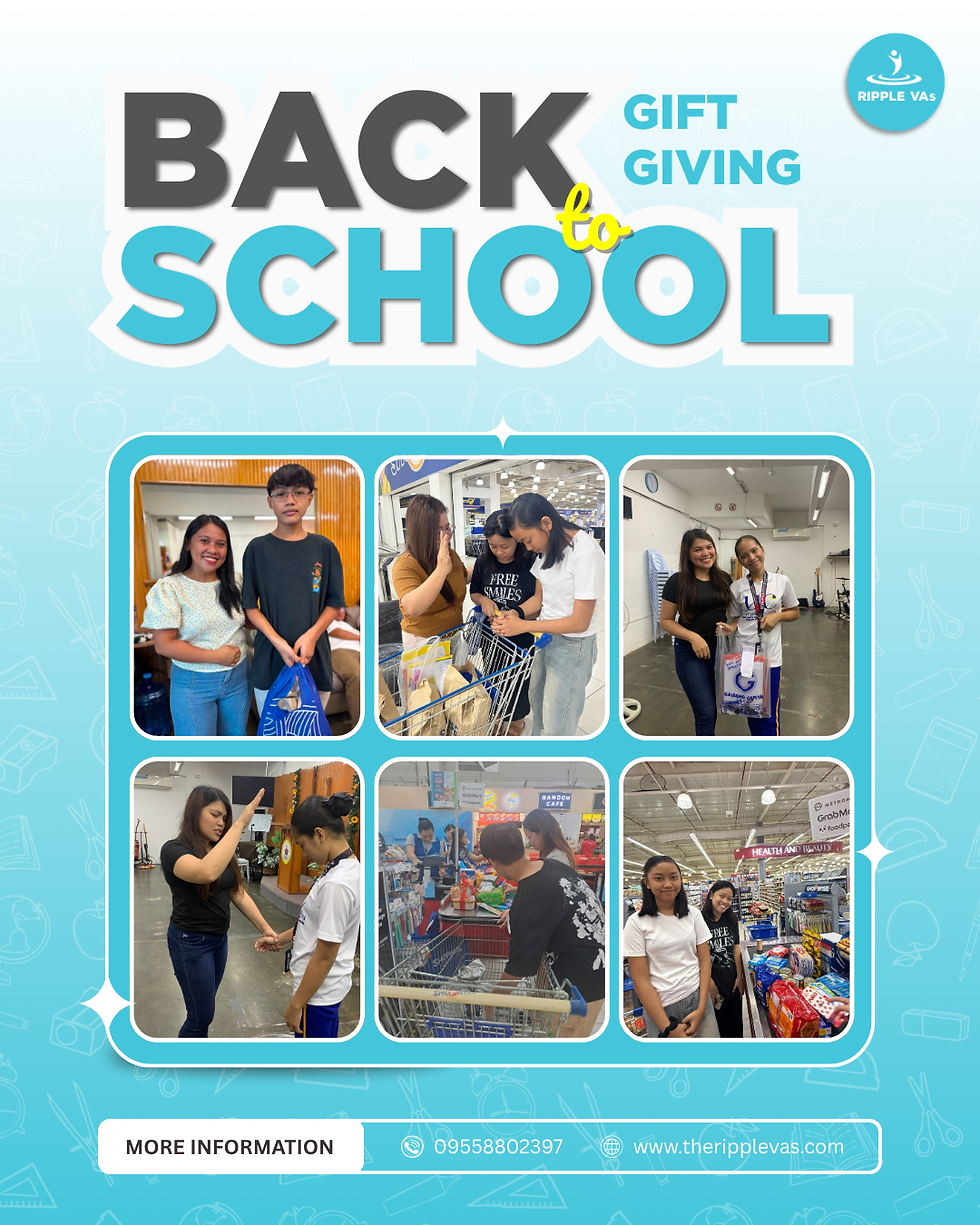 Ripple gift giving in Cebu