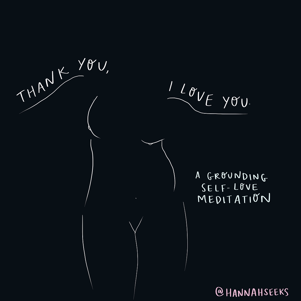 Thank You, I Love You- A Self-Love Meditation