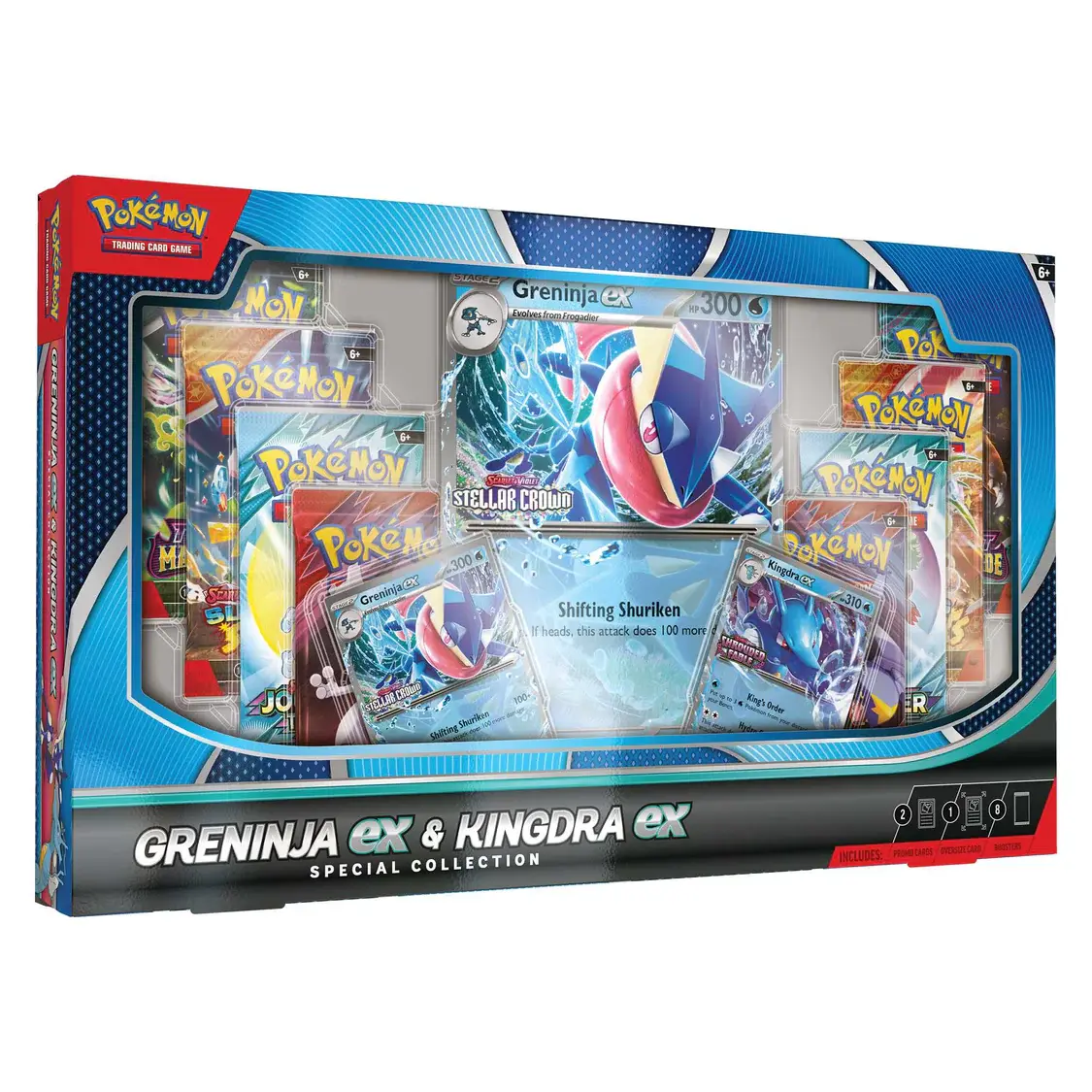 Pokemon Greninja ex & Kingdra ex Special Collection