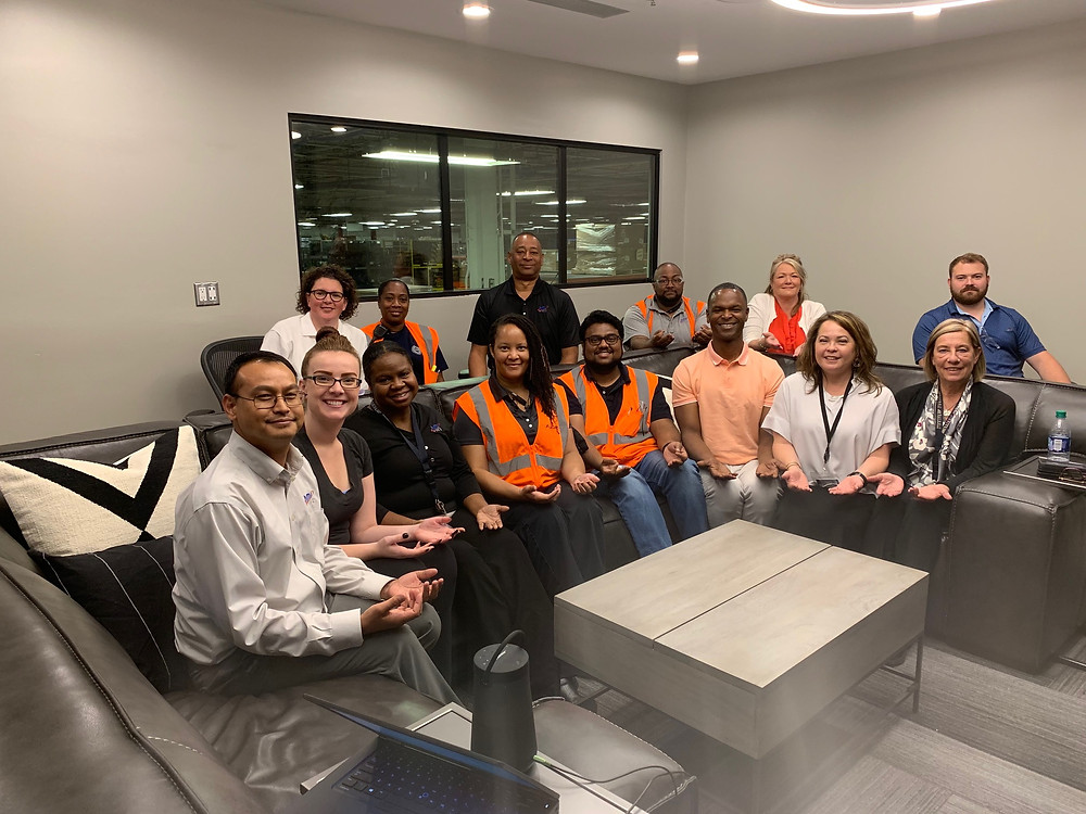 DMS Employees at a Meditation Session