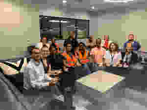DMS Employees at a Meditation Session