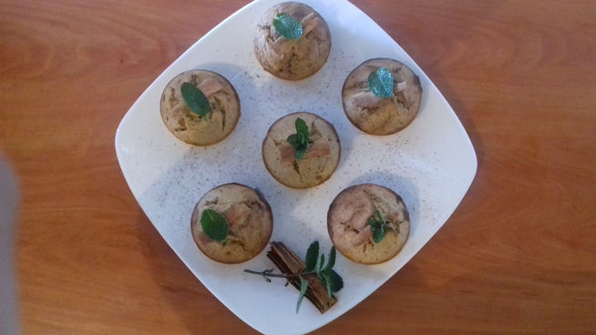 Muffins de plátano