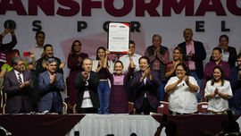 Claudia Sheinbaum recibe nombramiento como Coordinadora de Defensa de la Cuarta Transformación