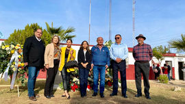 Conmemora Alcalde Santos González 85 Aniversario de Luis B. Sánchez