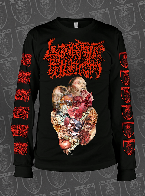LYMPHATIC PHLEGM black LongSleeve | twisted-ts