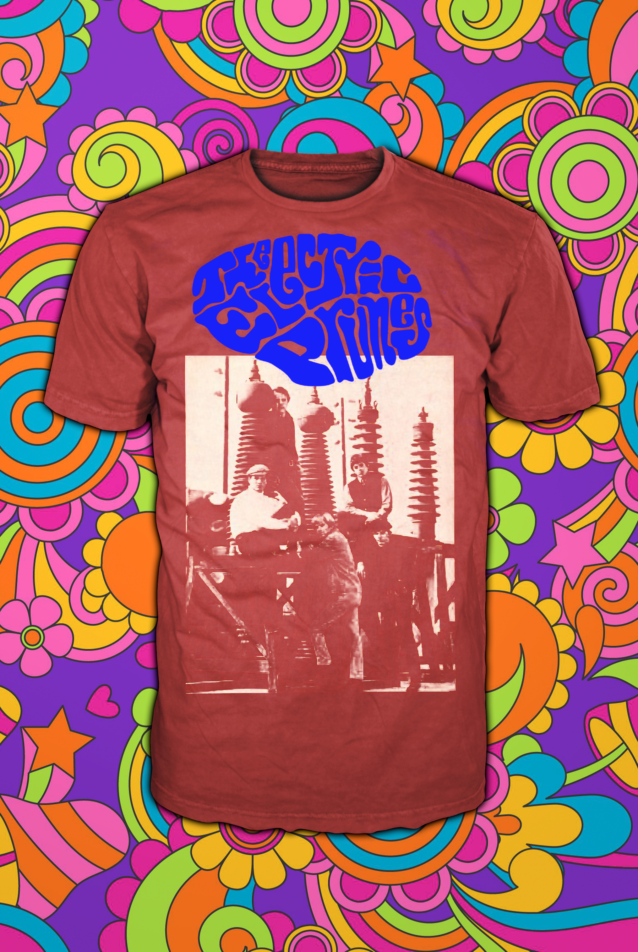 THE ELECTRIC PRUNES 10 red T