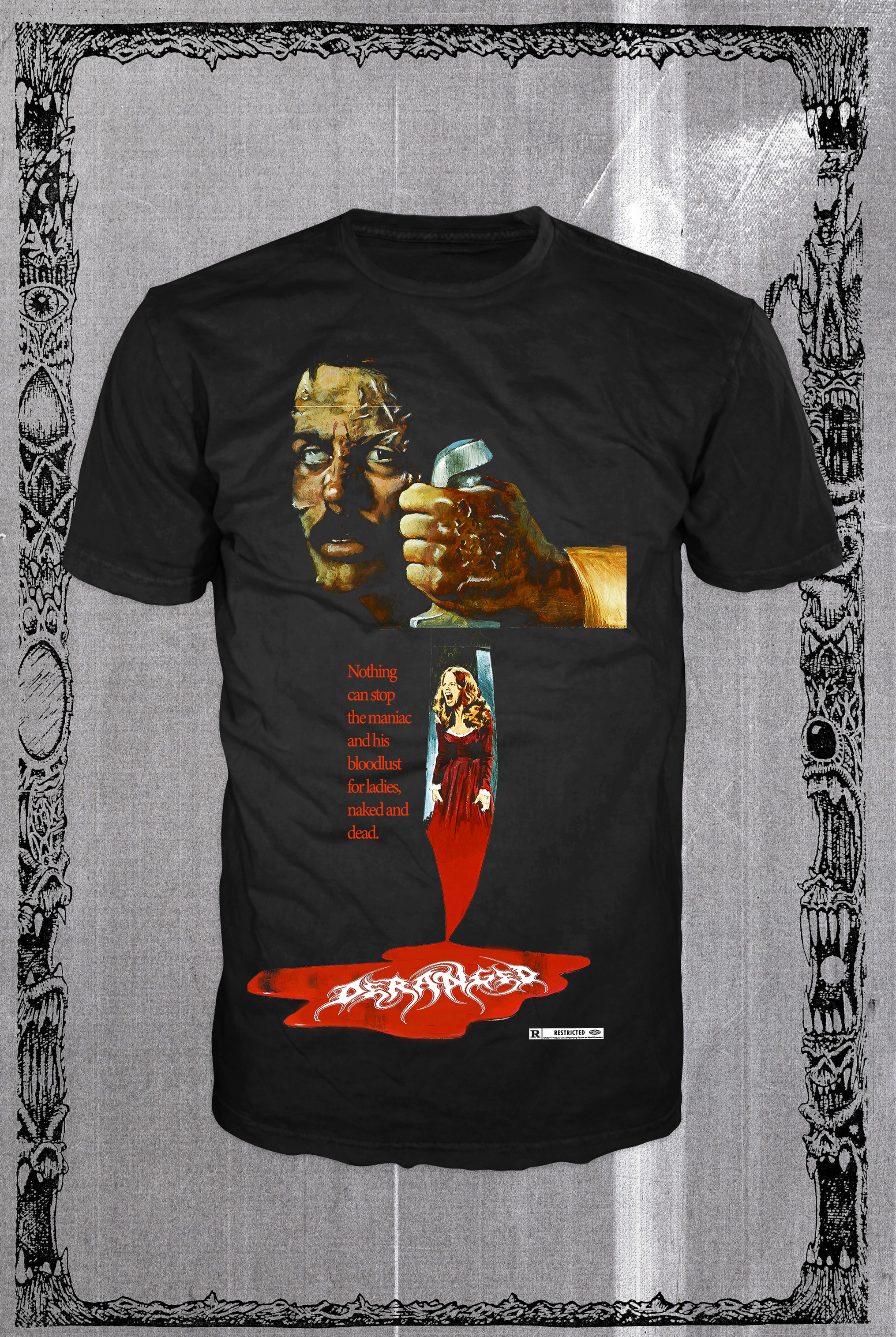 DERANGED "Naked and Dead"