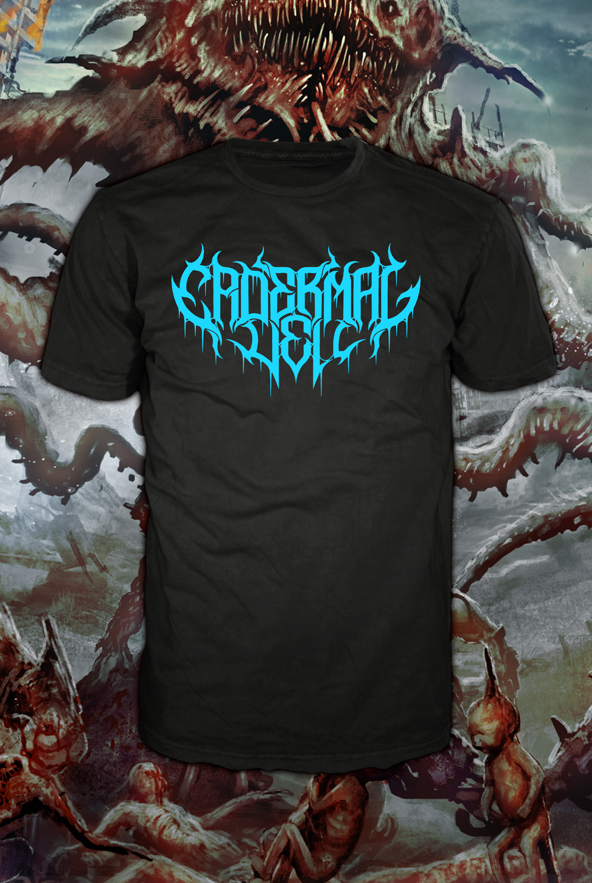 EPIDERMAL VEIL Blue logo