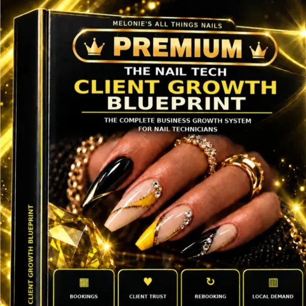 Premium The Nail Tech Growth Blue Print.webp
