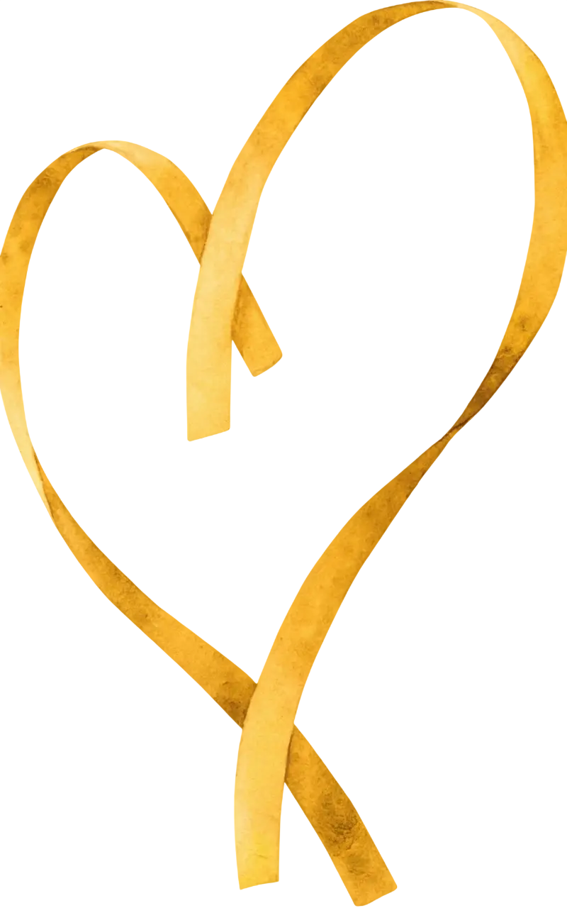 Heart-Shaped Ribbon